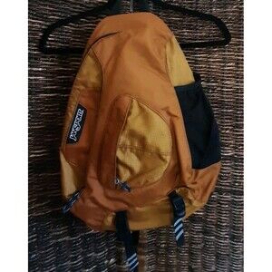 Jansport Sling Crossbody Backpack Orange One Strap Men's Women's Unisex School